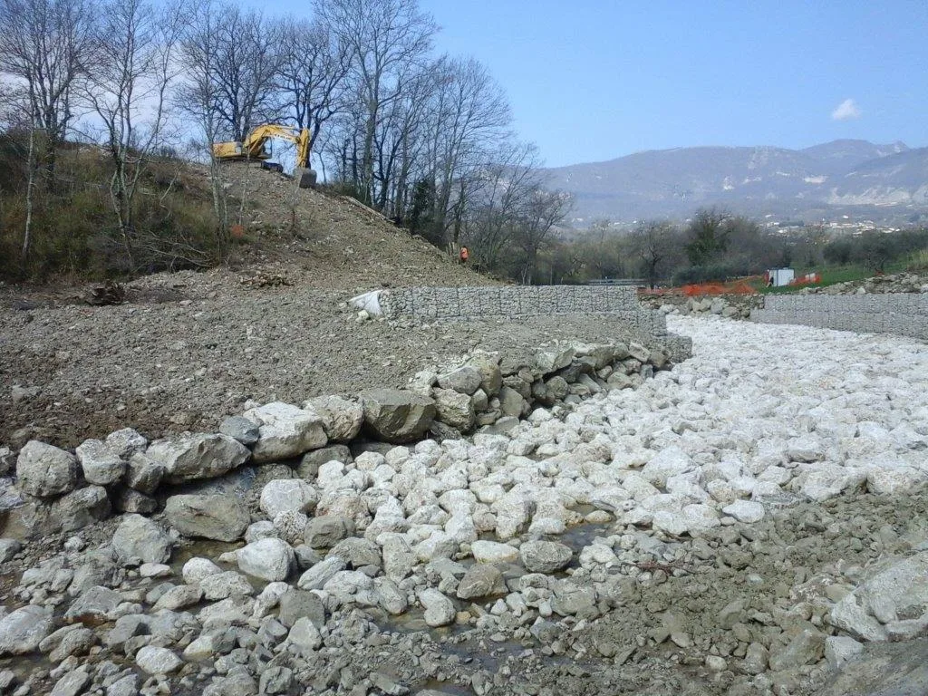 Rete gas cantiere di Salerno