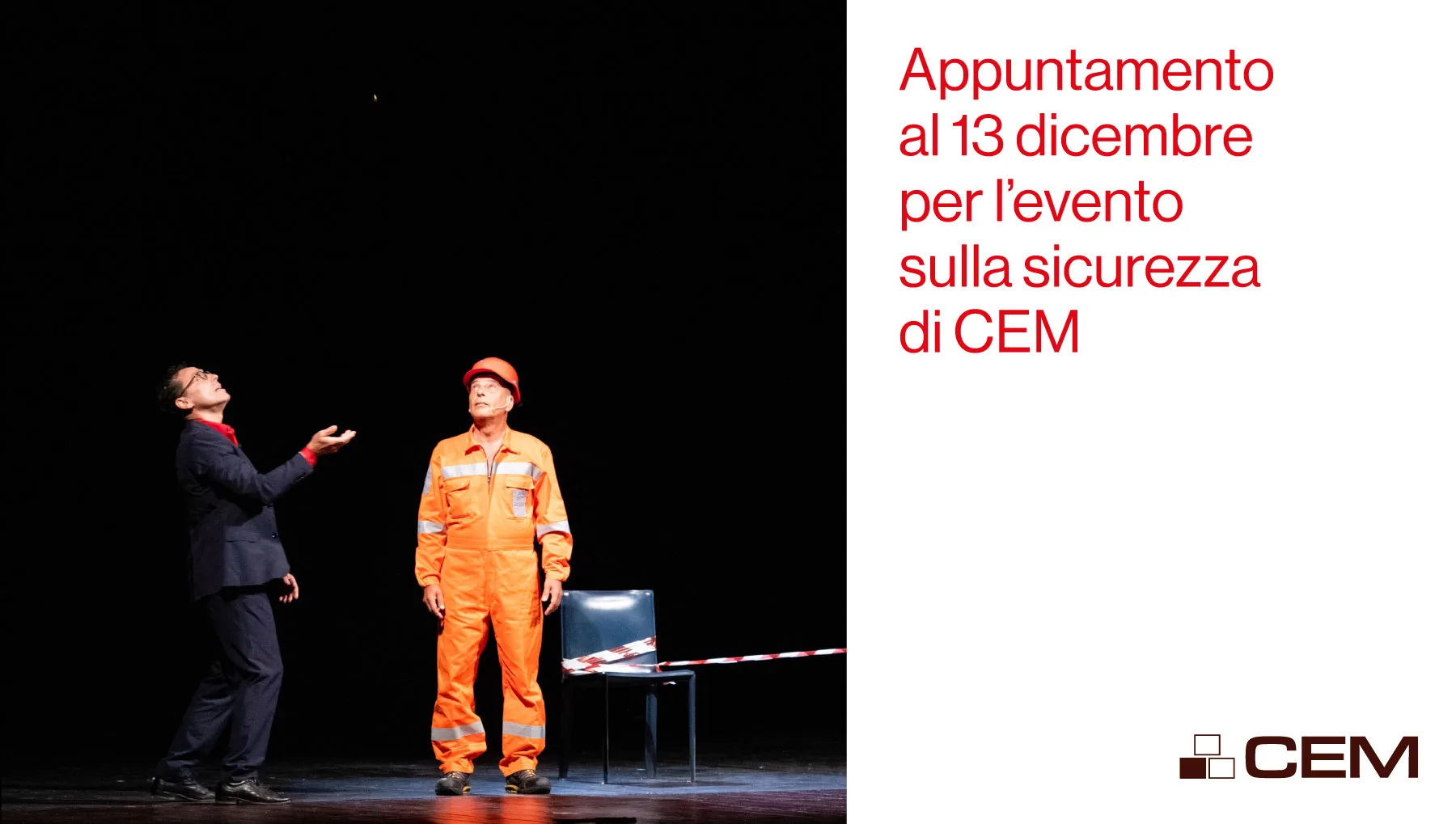 Appuntamento al 13 dicembre per l’evento sulla sicurezza di CEM